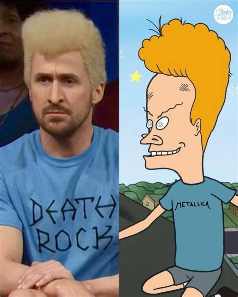 Ryan Gosling as Beavis from ‘Beavis & Butt-head’ on SNL.