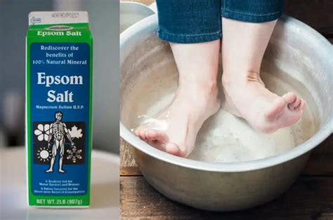 7 Good Reasons to Soak Your Feet in Epsom Salt & Instructions