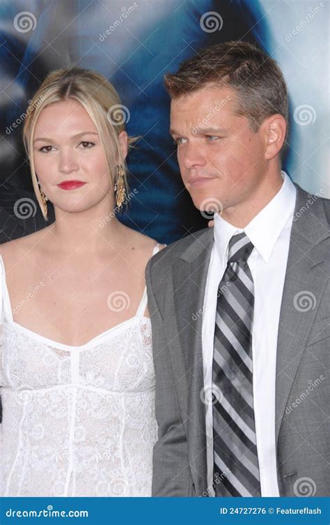 Julia Stiles,Matt Damon Editorial Photo - Image: 24727276