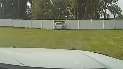 Watch A Car Chase In Florida That Goes Through People's Backyards