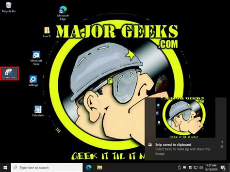 How to Create Screen Snip Shortcut in Windows 10 & 11 - MajorGeeks