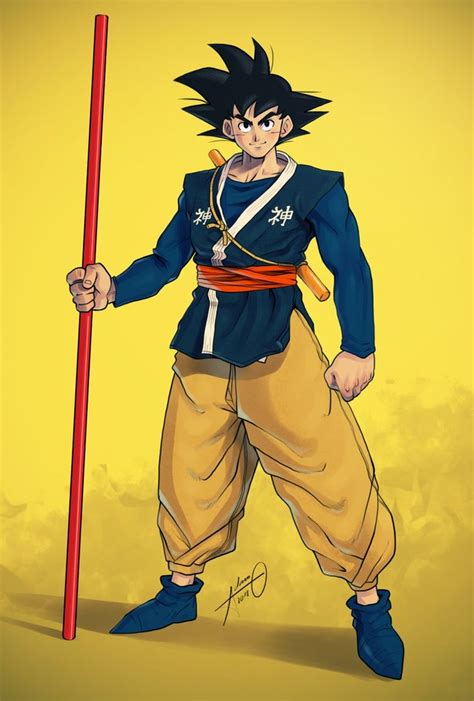 Goku Power Pole | Dragon ball super manga, Dragon ballz goku, Anime ...