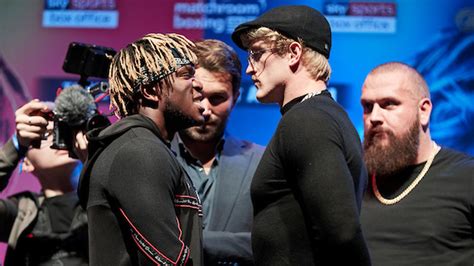 KSI vs Logan Paul 2: YouTubers met at fiery London press conference ahead of rematch | Boxing ...