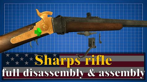 Sharps 1874 Buffalo rifle: full disassembly & assembly - YouTube