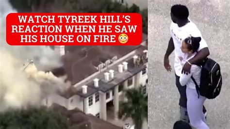 🤕 Tyreek Hill's $6.9M mansion caught on fire but Dolphins fans are worried about more than his ...