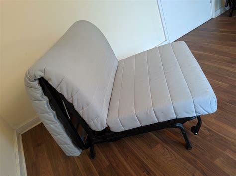 Sofabed single futon IKEA lycksele premium mattress sofa chair bed | in ...