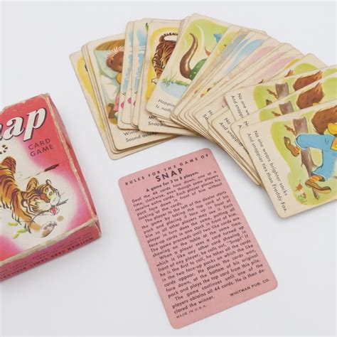 Snap Card Game - Etsy