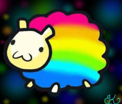 Rainbow Sheep! by xXpuddinpopXx on DeviantArt