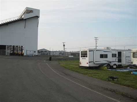 Camping Location with THE HUNT IS ON - Pocono Raceway - The Tricky Triangle