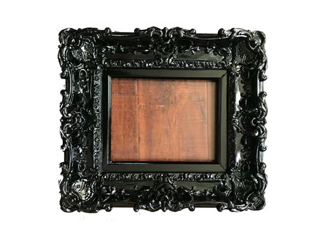 8x10 Black Frame Baroque Frame Wedding Frames Wall Picture | Etsy | Baroque frames, Picture ...