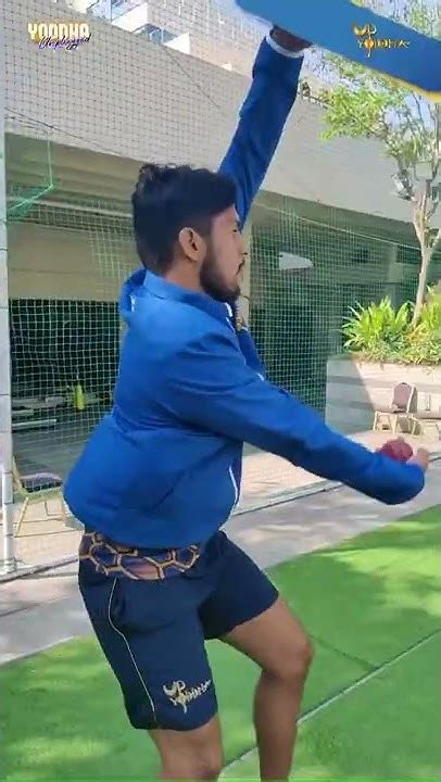 Nitesh Kumar UP Yoddha defender playing cricket leg spin bowling 🔥 Leg ...