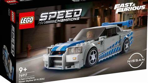 Lego Speed Champions Nissan Skyline GT-R R34 Brian O'Conner - mula ...