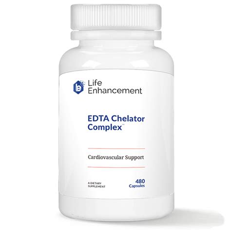 EDTA Chelator Complex™ w/Malic acid - 480 Caps - Life Enhancement Products