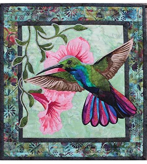 1000+ images about Hummingbird pattern quilt on Pinterest | Hand ...