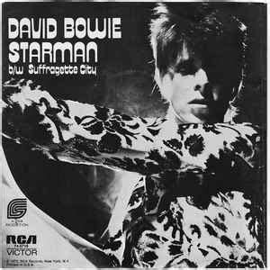 David Bowie - Starman b/w Suffragette City (1972, Vinyl) | Discogs