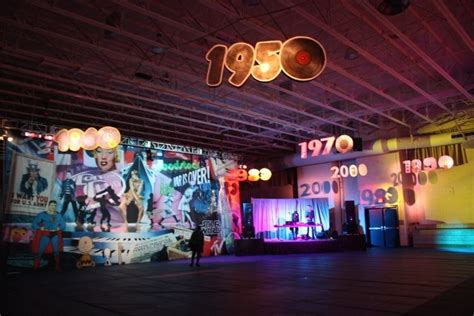 Decades theme fashion show decorations | 1000 in 2020 | Decade party, Prom decor, Throwback party