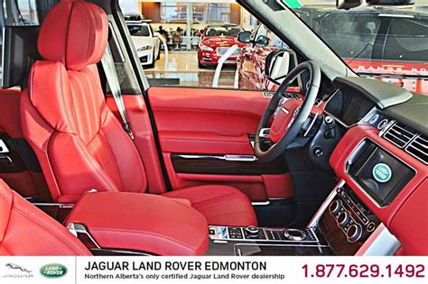 2015 Full Size Range Rover red interior | Red interiors, Car seats, Land rover