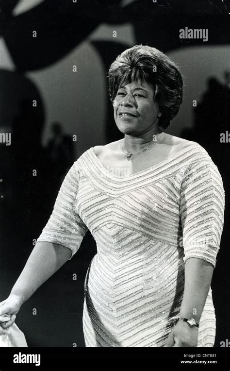 ELLA FITZGERALD (1917-1996) US jazz singer about 1968 Stock Photo - Alamy