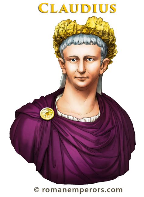 Claudius (Roman Emperors) Busts, Statues, Information, Coins, Maps, Images