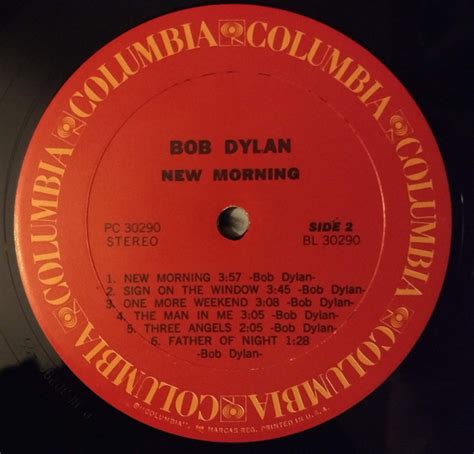 Bob Dylan - New Morning - Used Vinyl - High-Fidelity Vinyl Records and ...