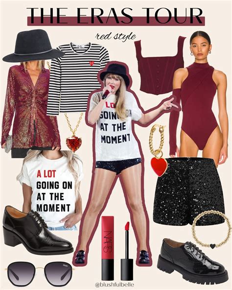 Red Era Outfits - The Eras Tour in 2023 | Taylor swift tour outfits ...