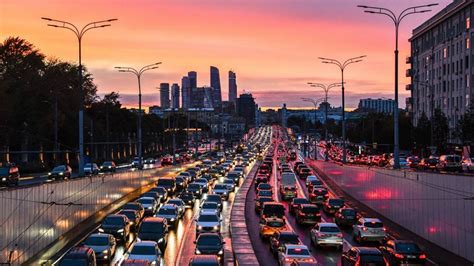 Moscow Has the Worst Traffic Jams in the World, Study Says