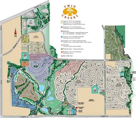 Site Plan - Twin Creeks Community Association, Inc. 027 - Plano, TX