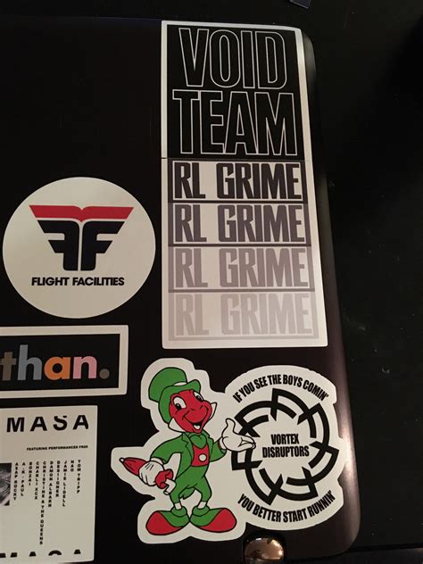 Just got my new laptop stickers. Pretty satisfied with these. : r/rlgrime