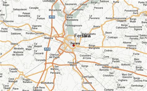 Zoffoli Metallica Ferrara Italy Map