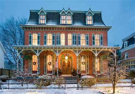 1877 French-inspired Second Empire Victorian Mansion (renovated 2014 ...