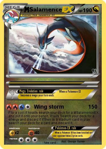 Pokémon Salamence 646 646 - Wing storm - My Pokemon Card