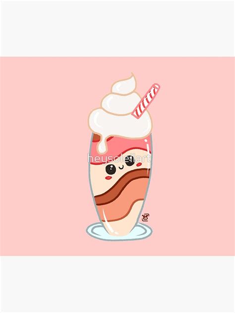 "Kawaii Milkshake" Throw Blanket for Sale by heysoleilart | Redbubble