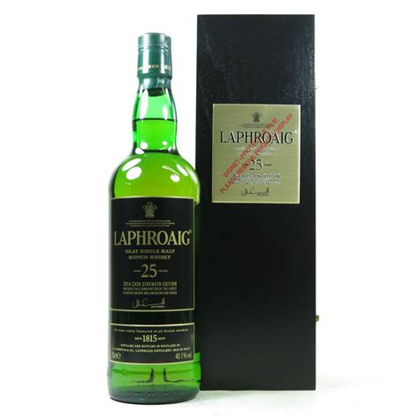 Laphroaig 25 Year Old 2014 Release | Whisky Auctioneer