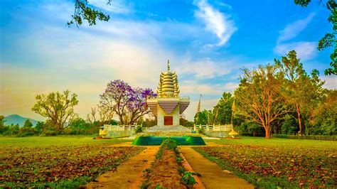 Ibudhou Pakhangba Temple inside the historic Kangla Fort, Manipur - Serpentine Dragon God ...