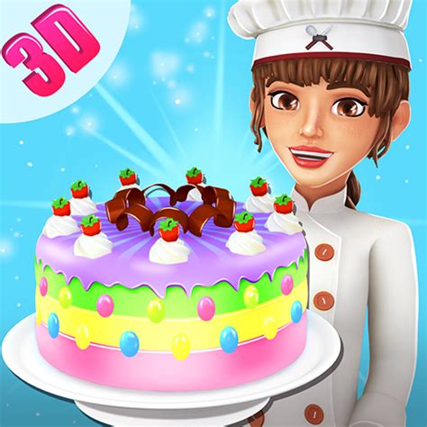 Sweet Cake Maker Bakery Shop 3D - Kitchen Cooking Game - App on Amazon ...