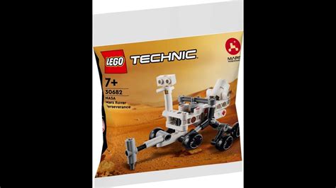 LEGO Instructions | Technic | 30682 | NASA Mars Rover Perseverance - YouTube