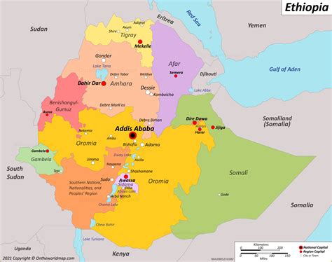 Ethiopia Map