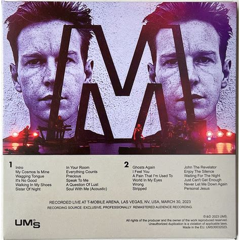 Live in las vegas 2023 memento mori world tour 2cd set - Depeche Mode - ( CD ) - セラー： ultramusic ...