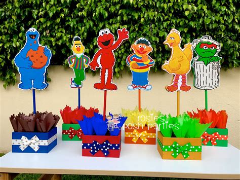 30 Of the Best Ideas for Sesame Street Centerpieces Birthday Party – Home, Family, Style and Art ...