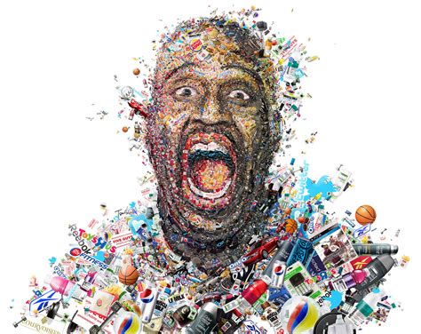 The Mesmerizing Digital Artwork and Complex Mosaic Portraits of Charis Tsevis