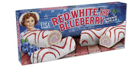 Red, White and Blueberry Creme Rolls | Little Debbie | Little debbie snack cakes, Debbie snacks ...