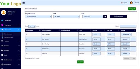 Attendance Management Software, Employee Attendance Software