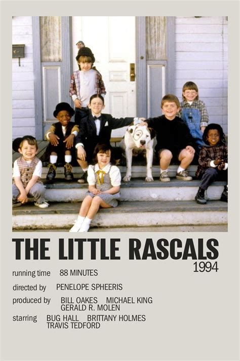 The little rascals movie poster | Little rascals movie, Movie poster ...