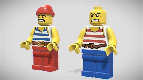 Lego Minifigures - Download Free 3D model by FaceTheEdge [b6457d9 ...