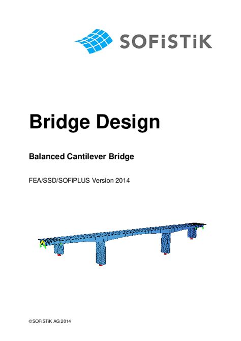 (PDF) Bridge Design Balanced Cantilever Bridge | Katerina Veljanovska - Academia.edu