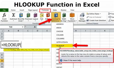 HLOOKUP Function (formula, examples) | How to Use HLOOKUP in excel