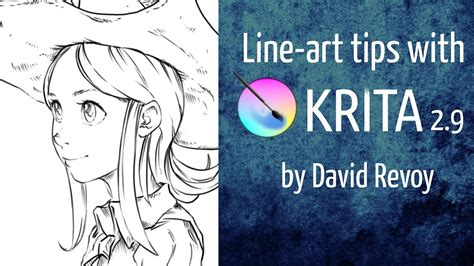 Line-art tips with Krita 2.9 - YouTube