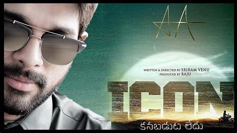 Allu Arjun ICON Movie Official Teaser Poster, ala vaikunta puram HD ...