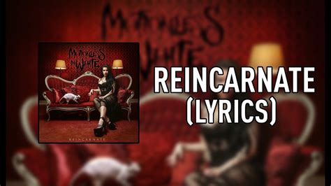 Motionless in White - Reincarnate (Acoustic) [LYRICS] - YouTube