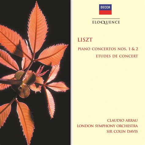 Liszt: Piano Concertos; Études de Concert - Eloquence Classics